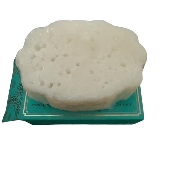 Spongelle PEDI ~ BEACH GRASS Infused Bath Exfoliates Feet Buffer Sponge 3 Oz New - Picture 3 of 5